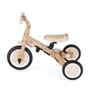 Tricicleta, Petite&Mars, Turbo, Editie limitata, 5 in 1, Multifunctionala, Vehicul de impins, Bicicleta cu/fara pedale, Cu maner de ghidaj, Detasabil, Roti din cauciuc, Pana la 25 kg, 1.5-5 ani, Llama Vibes BYN613365