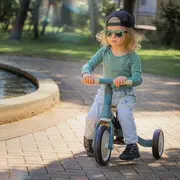Tricicleta, Petite&Mars, Turbo, Editie limitata, 5 in 1, Multifunctionala, Vehicul de impins, Bicicleta cu/fara pedale, Cu maner de ghidaj, Detasabil, Roti din cauciuc, Pana la 25 kg, 1.5-5 ani, Llama Vibes BYN613365