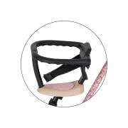 Tricicleta, Petite&Mars, Turbo, Editie limitata, 5 in 1, Multifunctionala, Vehicul de impins, Bicicleta cu/fara pedale, Cu maner de ghidaj, Detasabil, Roti din cauciuc, Pana la 25 kg, 1.5-5 ani, Rosy Wilderness BYN613359