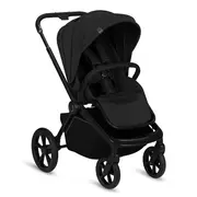 Carucior 2 in 1, Lionelo, Freya, Landou si salteluta ventilate, Pliabil, Reglare spatar-3 pozitii, Suport de picioare-4 pozitii, Maner reglabil-3 pozitii, Adaptori inclusi compatibili cu Cybex, Maxi-Cosi, Kiddy, Avionaut, Sustine 22 kg, 0luni+, Negru BYNL