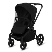 Carucior 2 in 1, Lionelo, Freya, Landou si salteluta ventilate, Pliabil, Reglare spatar-3 pozitii, Suport de picioare-4 pozitii, Maner reglabil-3 pozitii, Adaptori inclusi compatibili cu Cybex, Maxi-Cosi, Kiddy, Avionaut, Sustine 22 kg, 0luni+, Negru BYNL