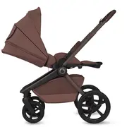 Carucior 2 in 1, Lionelo, Freya, Landou si salteluta ventilate, Pliabil, Reglare spatar-3 pozitii, Suport de picioare-4 pozitii, Maner reglabil-3 pozitii, Adaptori inclusi compatibili cu Cybex, Maxi-Cosi, Kiddy, Avionaut, Sustine 22 kg, 0luni+, Maro BYNLO