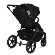 Carucior 2 in 1, Lionelo, Freya, Landou si salteluta ventilate, Pliabil, Reglare spatar-3 pozitii, Suport de picioare-4 pozitii, Maner reglabil-3 pozitii, Adaptori inclusi compatibili cu Cybex, Maxi-Cosi, Kiddy, Avionaut, Sustine 22 kg, 0luni+, Negru BYNL
