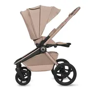 Carucior 3 in 1, Lionelo, Freya, Cu scoica ADAC, Landou si salteluta ventilate, Pliabil, Reglare spatar in 3 pozitii, Suport de picioare in 4 pozitii, Maner reglabil in 3 pozitii, Sustine 22 kg, Cu accesorii, 0 luni+, Bej BYNLO-FREYA_3IN1_BEIGE_SAND