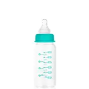 Biberon din sticla anticolici baboo - gat stramt, 120 ml, 0 luni+ new ba3-124
