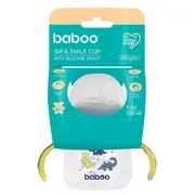 Cana baboo cu tetina din silicon, blue haze, 150 ml, 6 luni+ ba8-144