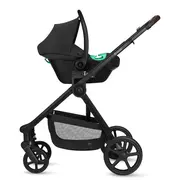 Carucior 3 in 1, Lionelo, Greet, Pana la 15 kg, Cadru aluminiu, Cu landou si salteluta moale, Cu scoica auto, Reversibil, Cu accesorii, Maner, suport pentru picioare, spatar reglabile, Bej BYNLO-GREET_BEIGE_TAUPE