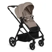 Carucior 3 in 1, Lionelo, Greet, Pana la 15 kg, Cadru aluminiu, Cu landou si salteluta moale, Cu scoica auto, Reversibil, Cu accesorii, Maner, suport pentru picioare, spatar reglabile, Bej BYNLO-GREET_BEIGE_TAUPE