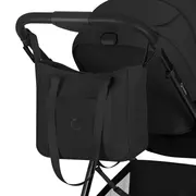 Carucior 3 in 1, Lionelo, Greet, Pana la 15 kg, Cadru aluminiu, Cu landou si salteluta moale, Cu scoica auto, Reversibil, Cu accesorii, Maner, suport pentru picioare, spatar reglabile, Negru BYNLO-GREET_BLACK_ONYX