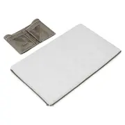 Patut multifunctional, Lionelo, Mila, 2 in 1, Saltea 4 cm cu spuma T25, 2 niveluri de inaltime, Pliere rapida, Intrare laterala, Geanta de transport inclusa, 0-36 luni, Pana la 15 kg, Bej Taupe BYNLO-MILA_BEIGE_TAUPE