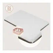 Patut multifunctional, Lionelo, Mila, 2 in 1, Saltea 4 cm cu spuma T25, 2 niveluri de inaltime, Pliere rapida, Intrare laterala, Geanta de transport inclusa, 0-36 luni, Pana la 15 kg, Bej Taupe BYNLO-MILA_BEIGE_TAUPE