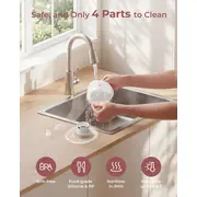 Pompa de san Momcozy Hands-free M5 Smart Red, control prin aplicatie