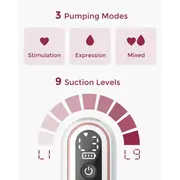 Pompa de san Momcozy Hands-free dubla V2 Pro