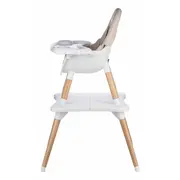Scaun de masa, FreeON, Eos, 3 in 1, Multifunctional, Cu tavita reglabila si detasabila, Conform cu standardul european de securitate EN 14988:2017+A1:2020, Beige BYN88926