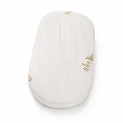 Saltea Dualnest ovala 80x35x10 cm in 3 straturi pentru cos / landou, husa Jacquard- ASC6427968009076