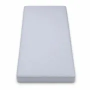 Lenjerie 3 piese bumbac ranfoce Bleu Uni  paturi fetite 2-6 ani pentru saltele 130x60 cm - ASC6427968021047