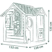 Casuta pentru copii Smoby Life Garden House HUBS7600810408