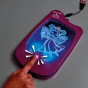 Mini tablita desen cu led - taramul basmelor