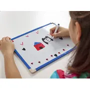 Set tabla magnetica plus (30 x 24.5 cm)