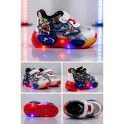 Pantofi sport cu lumini led, model robo, multicolor adt-60-2