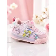 Pantofi sport cu luminite, model cocktail, piele ecologica, fete, roz ad30-8-7-2