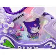 Pantofi sport cu luminite, model cu holograma, piele ecologica, fete, mov ad30-8-7-3