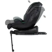 Scaun auto Chipolino Hypnotic Plus I-Size 40-150 cm cu sistem Isofix si sezut rotativ green HUBSTKHYPS0264GR