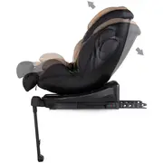 Scaun auto Chipolino Hypnotic Plus I-Size 40-150 cm cu sistem Isofix si sezut rotativ latte HUBSTKHYPS0263LA