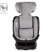 Scaun auto Chipolino Hypnotic Plus I-Size 40-150 cm cu sistem Isofix si sezut rotativ platinum HUBSTKHYPS0262PL