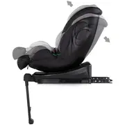 Scaun auto Chipolino Hypnotic Plus I-Size 40-150 cm cu sistem Isofix si sezut rotativ platinum HUBSTKHYPS0262PL