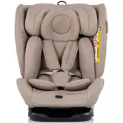 Scaun auto Chipolino Techno iGrow I-Size 40-150 cm cu sistem Isofix si sezut rotativ latte HUBSTKTHG02603LA