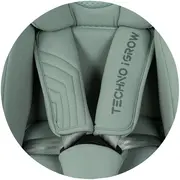 Scaun auto Chipolino Techno iGrow I-Size 40-150 cm cu sistem Isofix si sezut rotativ matcha HUBSTKTHG02604MA