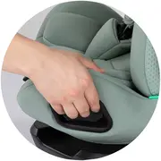 Scaun auto Chipolino Techno iGrow I-Size 40-150 cm cu sistem Isofix si sezut rotativ matcha HUBSTKTHG02604MA