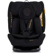 Scaun auto Chipolino Techno iGrow I-Size 40-150 cm cu sistem Isofix si sezut rotativ noir HUBSTKTHG02601NO
