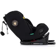 Scaun auto Chipolino Techno iGrow I-Size 40-150 cm cu sistem Isofix si sezut rotativ noir HUBSTKTHG02601NO