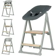 Scaun de masa Chipolino Quatro 4 in 1 matcha HUBSTHQU02602MA