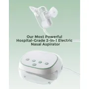 Aspirator nazal electric Momcozy BreezyClear Pro 2 in 1, spray si aspirare