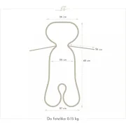 Insert Antitranspiratie Pentru Scaun Auto 3d ,   0-13 Kg Butterfly Pjb604603