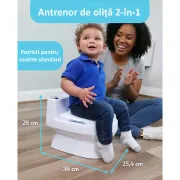 Olita pentru copii Fisher Price Potty Trainer cu sunete HUBS700470696