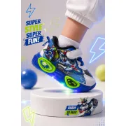 Pantofi sport cu lumini led, model robo 2, multicolor adt-60-2x