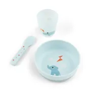 Set pentru primele mese Done by Deer Foodie Playground Blue