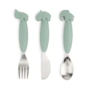 Set tacamuri Done by Deer Easy-grip Deer Friends Green