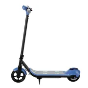 Trotineta electrica copii kidscare e68, motor 110w, baterie 24v 2.5ah, viteza 5-8 km/h, bluetooth, lumini, albastru