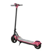 Trotineta electrica copii kidscare e68, motor 110w, baterie 24v 2.5ah, viteza 5-8 km/h, bluetooth, lumini, roz