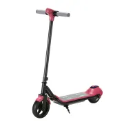 Trotineta electrica copii kidscare e68, motor 110w, baterie 24v 2.5ah, viteza 5-8 km/h, bluetooth, lumini, roz