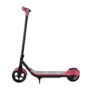 Trotineta electrica copii kidscare e68, motor 110w, baterie 24v 2.5ah, viteza 5-8 km/h, bluetooth, lumini, roz