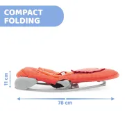 Balansoar copii muzical Chicco Baloon Lion, efecte luminoase, de la nastere la 18kg CHC7965230-8