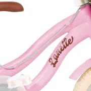Bicicleta copii 12" - retro (roz)