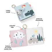 Carte moale pentru tummy time Done by Deer Deer Friends Multicolor