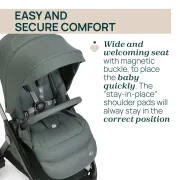 Carucior copii 3 in 1 Chicco Bellagio 2, Fir Tree (verde inchis), 0luni+ CHC8718333+8713733+8714633-8